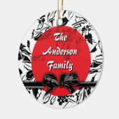 Hedendaags Klassiek Holly Pattern Ornament (Links)