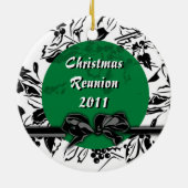 Hedendaags Klassiek Holly Pattern Ornament (Achterkant)