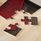 Hedendaags kubistisch portret geïnspireerd door Bo Legpuzzel (Zijkant)