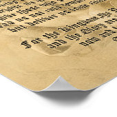 Hedendaags Lord's Prayer Poster (Matte) (Hoek)