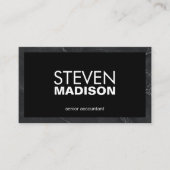 Hedendaags | Marmer Trim Visitekaartje (Voorkant)
