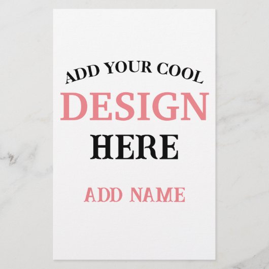 Hedendaags, minimaal, eenvoudig & professioneel briefpapier (Voorkant)