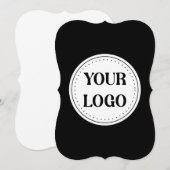 Hedendaags, minimalistisch, eenvoudig en professio kaart (Voorkant / Achterkant)