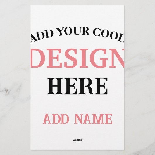 Hedendaags, minimalistisch, eenvoudig, & professio briefpapier (Achterkant)