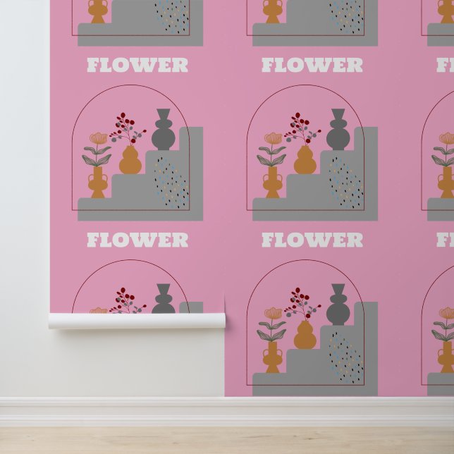 Hedendaags modern Boho Behang (Applicatie)