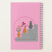 Hedendaags modern Boho Notitieboek (Achterkant)