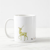 Hedendaags Modern Minimalistisch Rendier  Koffiemok (Links)