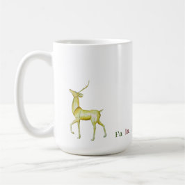 Hedendaags Modern Minimalistisch Rendier  Koffiemok
