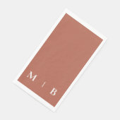 Hedendaags Monogram Kaneel Servet (Hoek)