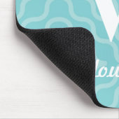 hedendaags monogram - letter W Muismat (Hoek)