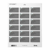 Hedendaags ontwerp van Voetbal Etiket (Full Sheet)