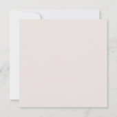 Hedendaags Roos 18e verjaardag van de uitnodiging (Achterkant)