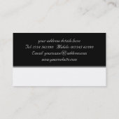 Hedendaags Sofa Visitekaartje (Achterkant)