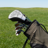 Hedendaags Staatssymbool van Polen Witte Adelaar Golfheadcover (Insitu)