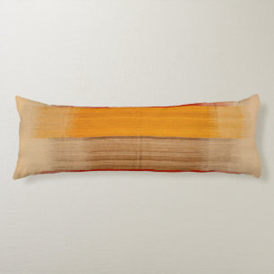 Hedendaags Turks Geel Rood Bruin  Lichaamskussen