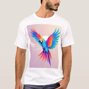 Hedendaags & vet - Vivid Velocity Parrot Shirt