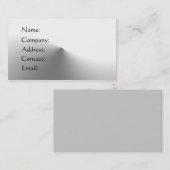 Hedendaags Visitekaartje (Voorkant / Achterkant)