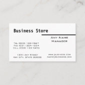 Hedendaags Visitekaartje (Voorkant)