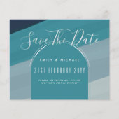 Hedendaags Zee Glas Oceaan Pauwblauw Turkoois Trou (Voorkant)