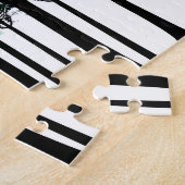 Hedendaags Zwart Silhouetbos met Kleur Legpuzzel (Zijkant)