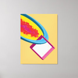 Hedendaagse Abstracte Geometrische Vormen Canvas Afdruk