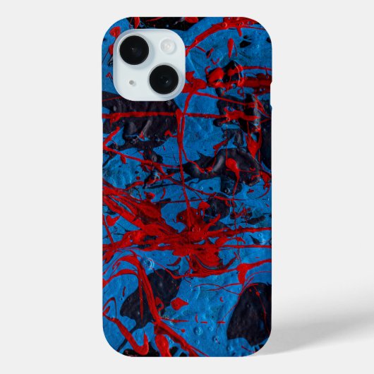 Hedendaagse Abstracte Kunst : Elektrisch Case-Mate iPhone Case (Achterkant)