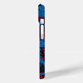 Hedendaagse Abstracte Kunst : Elektrisch Case-Mate iPhone Case (Achterkant / Links)