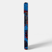 Hedendaagse Abstracte Kunst : Elektrisch Case-Mate iPhone Case (Achterkant / Links)