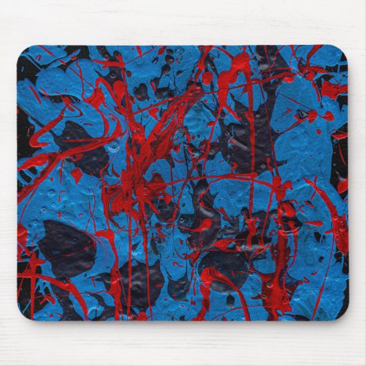 Hedendaagse Abstracte Kunst : Elektrisch Muismat (Voorkant)
