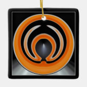 hedendaagse Abstracte kunst Keramisch Ornament (Voorkant)