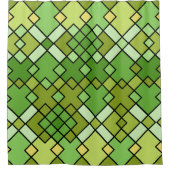 Hedendaagse Abstracte Moderne kunst Douchegordijn (Voorkant)