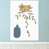 Hedendaagse abstracte muurkunst canvas afdruk (Insitu (Houten vloer))