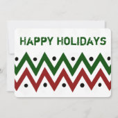 Hedendaagse Afrikaanse print Feestdagenkaart (Voorkant)