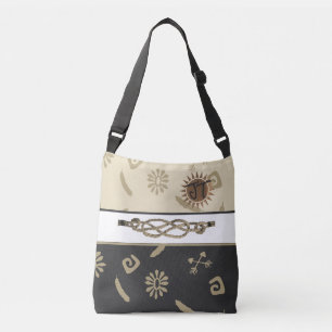 Hedendaagse Afrikaanse stijl Canvas tas