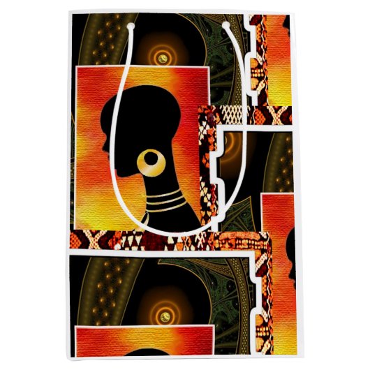 hedendaagse afrocentric medium cadeauzakje (Voorkant)
