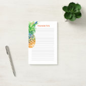 hedendaagse ananas 4 x 6 post-it® notes (Kantoor)