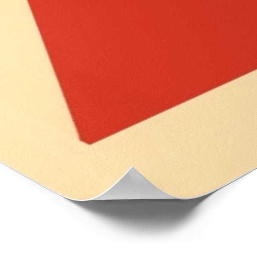 Hedendaagse Bauhaus kunst Poster (Hoek)