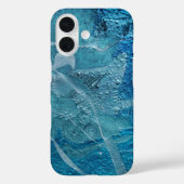 Hedendaagse Blauwgroen textuur Case-Mate iPhone Case (Achterkant)