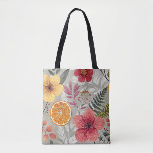 “Hedendaagse bloem herbruikbare tas” Tote Bag