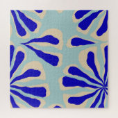 Hedendaagse Bloemen: Trendy naadloze Mode. Legpuzzel (Horizontaal)