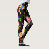 hedendaagse bloemlegginen leggings (Rechts)