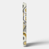 Hedendaagse Bloemmotieven Case-Mate iPhone Case (Achterkant / Links)