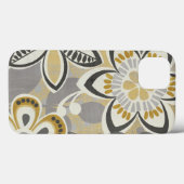 Hedendaagse Bloemmotieven Case-Mate iPhone Case (Achterkant (horizontaal))