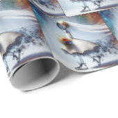 Hedendaagse Bruid Draagt Sneakers Cadeaupapier (Rol Hoek)