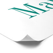 Hedendaagse bruiloft Poster (Hoek)