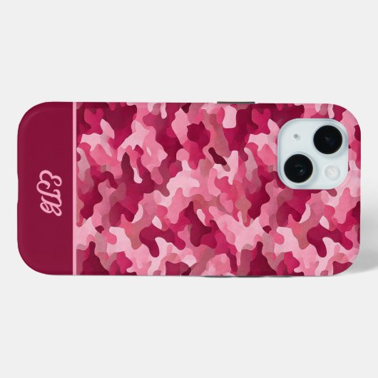 Hedendaagse Camo Case-Mate iPhone Case (Achterkant (horizontaal))