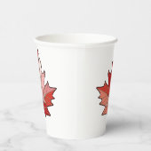 Hedendaagse Canadese Maple Leaf ID1071 Papieren Bekers (Rechts)
