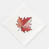 Hedendaagse Canadese Maple Leaf ID1071 Servet (Hoek)