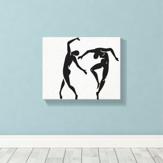 Hedendaagse canvaskunst - Transformeer uw ruimte Canvas Afdruk (Insitu (Houten vloer))