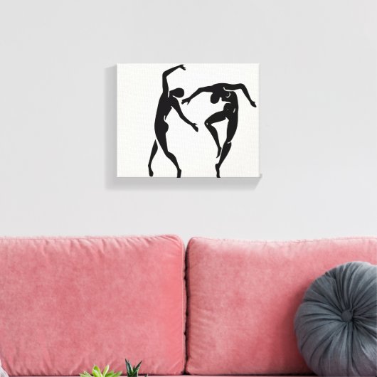 Hedendaagse canvaskunst - Transformeer uw ruimte Canvas Afdruk (Insitu (Woonkamer))